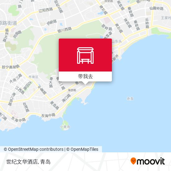 世纪文华酒店地图