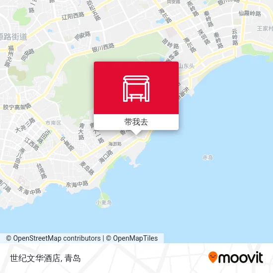 世纪文华酒店地图
