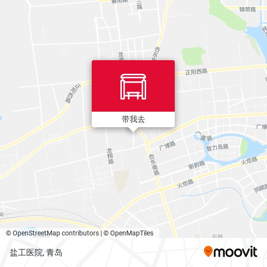 盐工医院地图