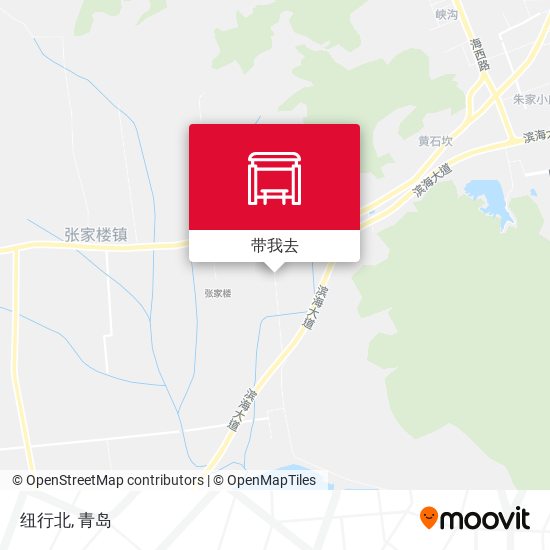 纽行北地图