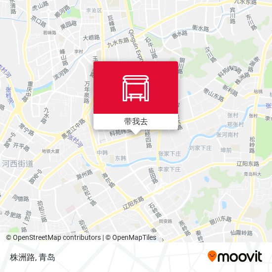 株洲路地图