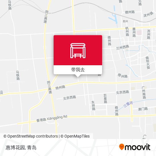 惠博花园地图