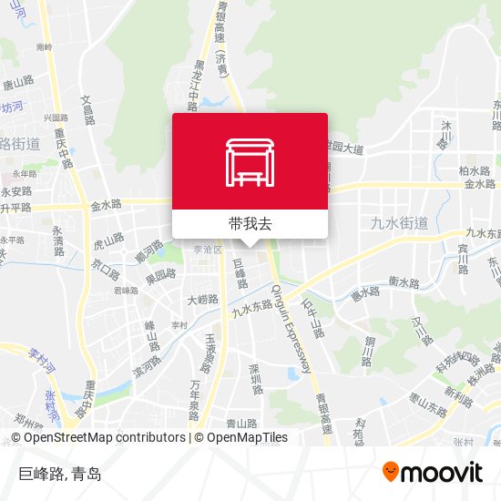 巨峰路地图