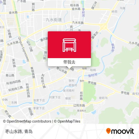 枣山东路地图