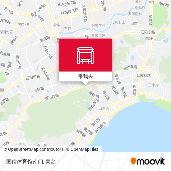 国信体育馆南门地图