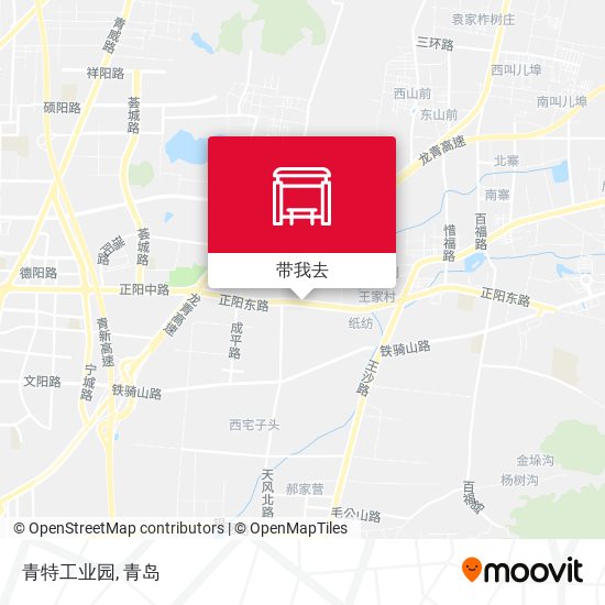青特工业园地图