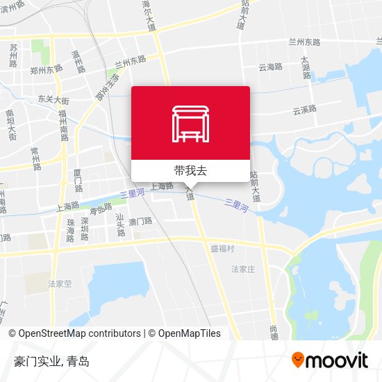 豪门实业地图