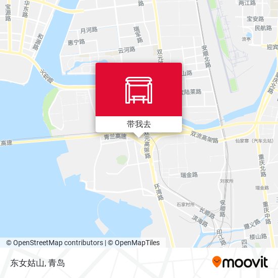 东女姑山地图