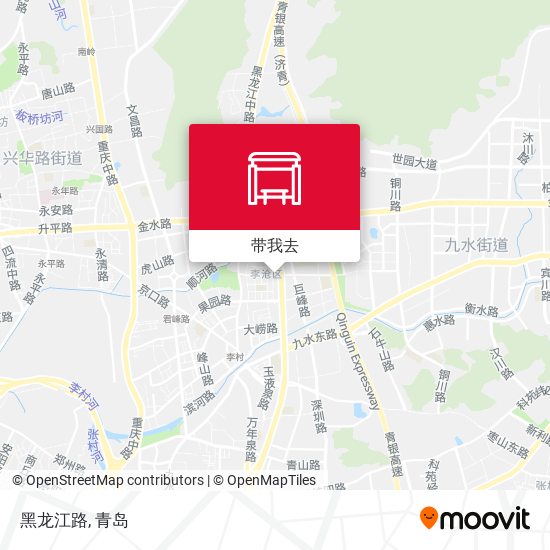 黑龙江路地图