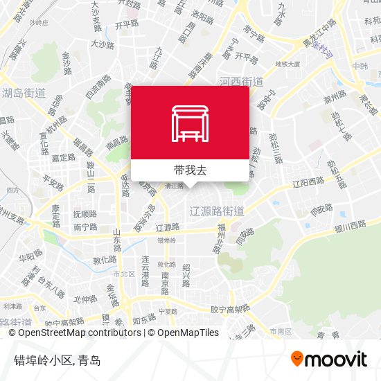 错埠岭小区地图