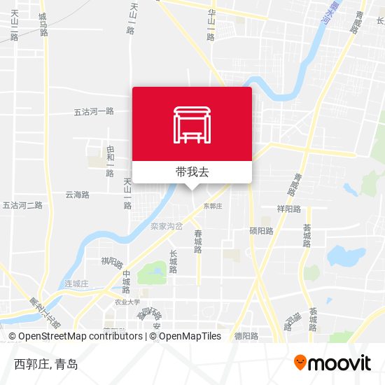 西郭庄地图