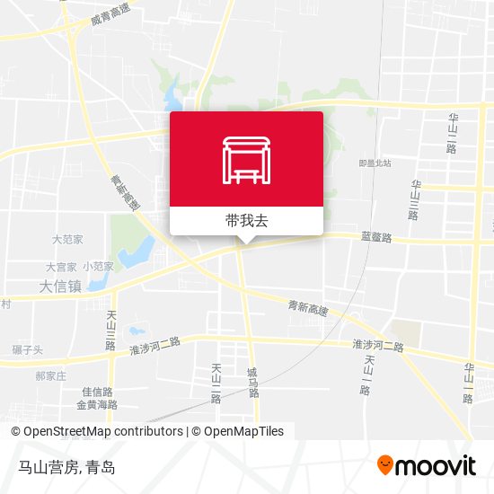 马山营房地图