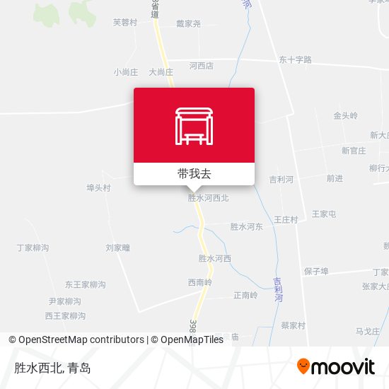 胜水西北地图