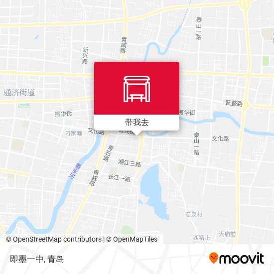 即墨一中地图