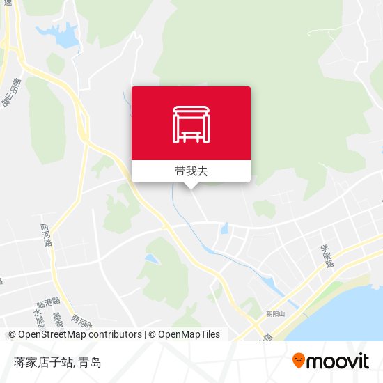 蒋家店子站地图