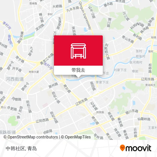 中韩社区地图