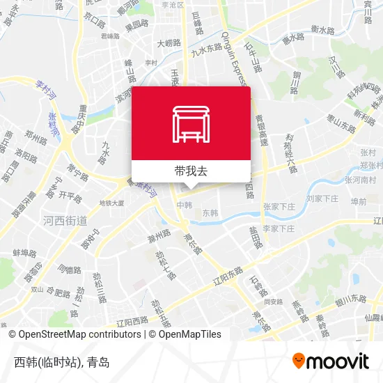 西韩(临时站)地图