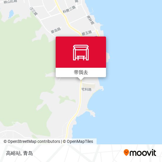 高峪站地图