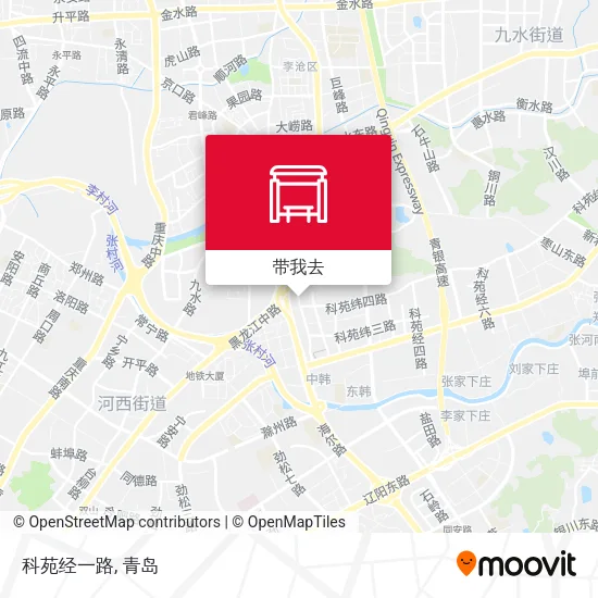 科苑经一路地图