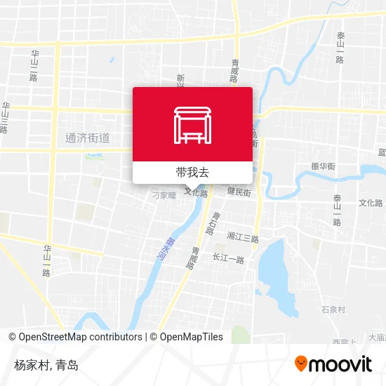 杨家村地图