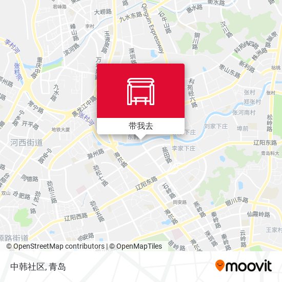 中韩社区地图