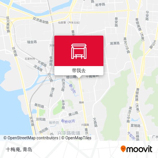 十梅庵地图