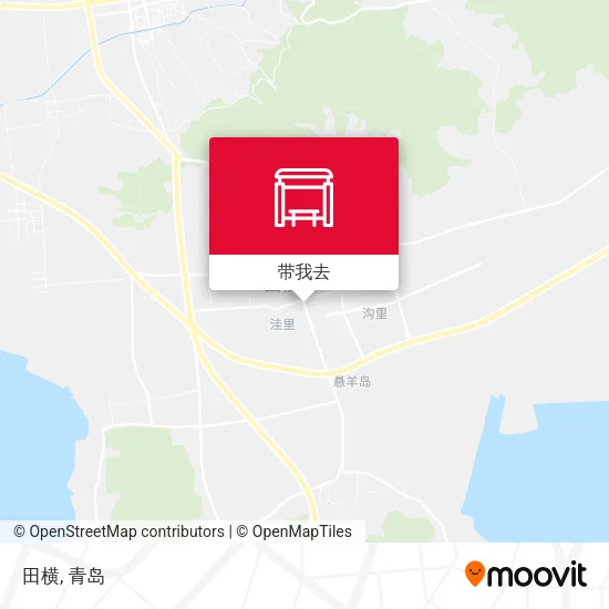 田横地图