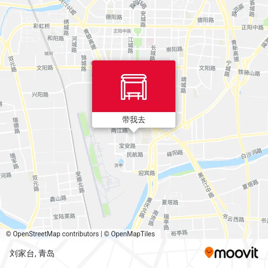 刘家台地图