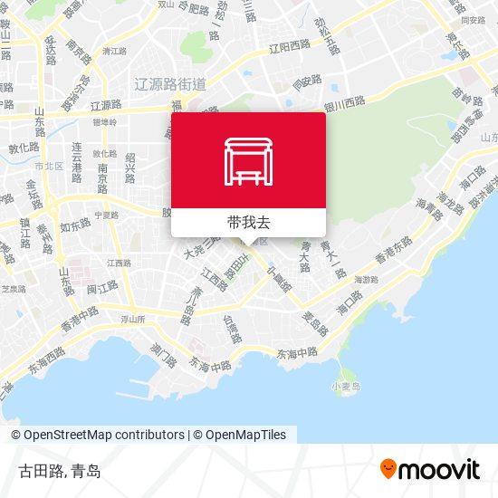 古田路地图