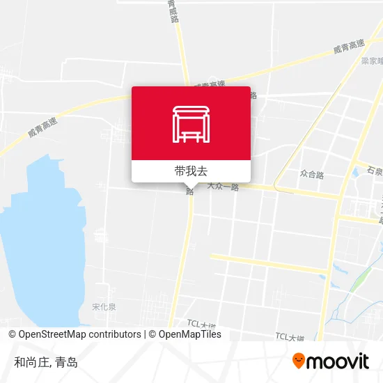 和尚庄地图