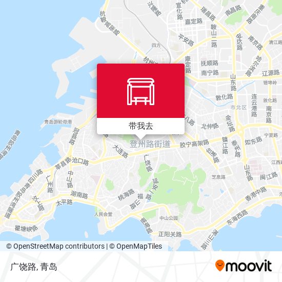 广饶路地图