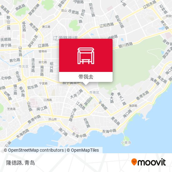 隆德路地图