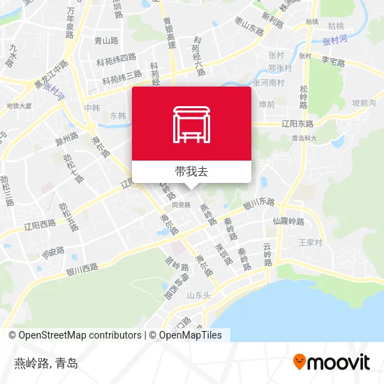 燕岭路地图