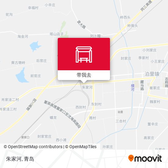 朱家河地图