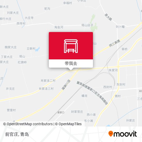 前官庄地图