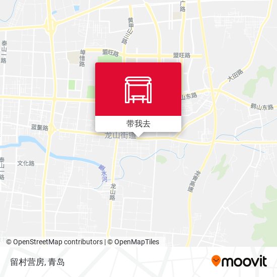 留村营房地图