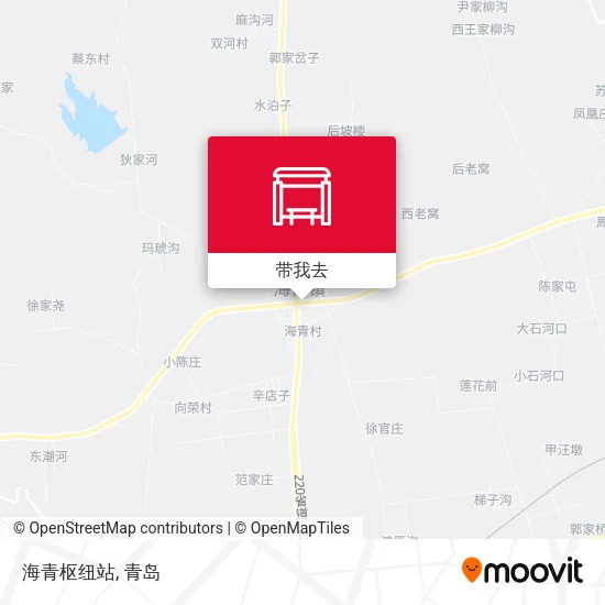 海青枢纽站地图
