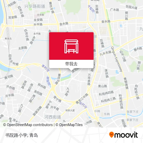 书院路小学地图