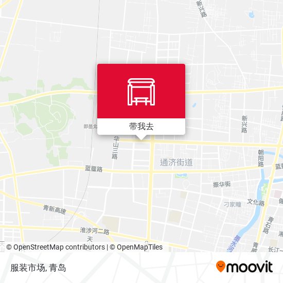 服装市场地图