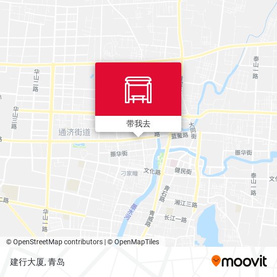 建行大厦地图