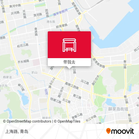 上海路地图
