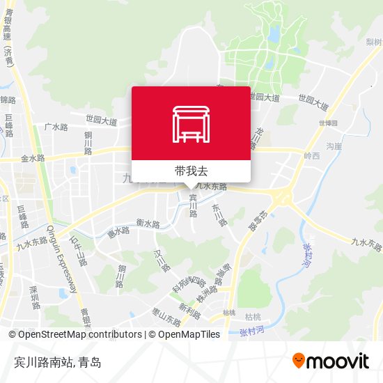 宾川路南站地图