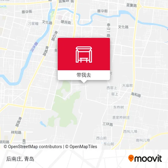 后南庄地图