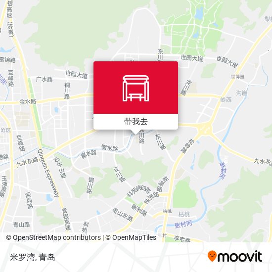 米罗湾地图