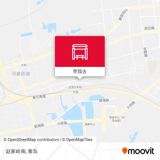 赵家岭南地图