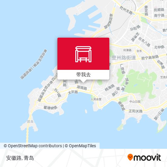 安徽路地图