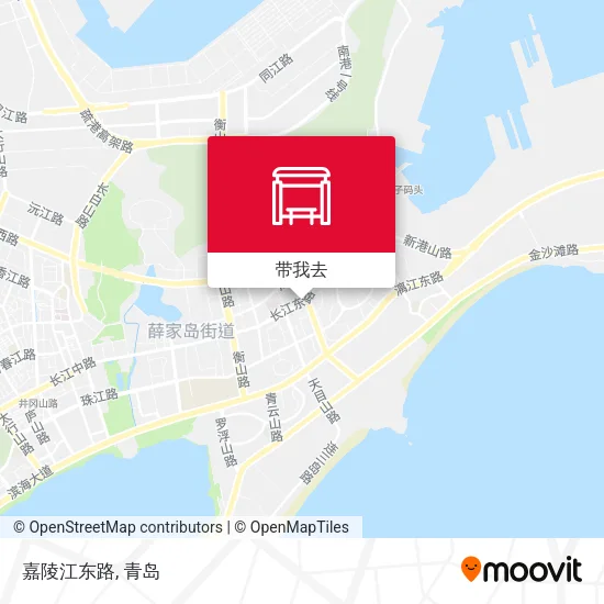 嘉陵江东路地图