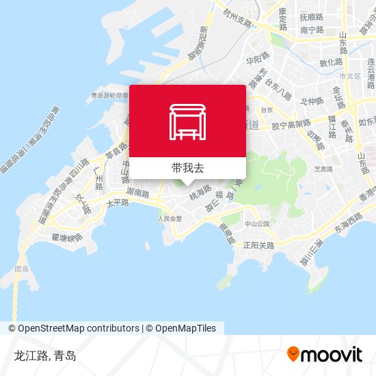 龙江路地图