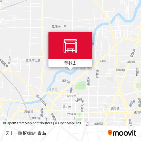 天山一路枢纽站地图