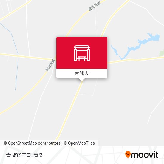 青威官庄口地图
